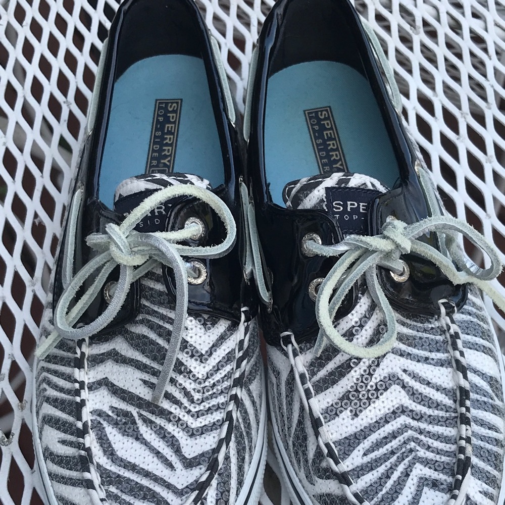 Sperry Top-Sider Zebra-Stripe with Sequins